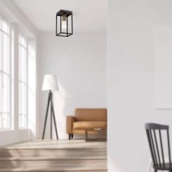 6 in. 1-Light Artisan Bronze Flush Mount Light by Cordelia Lighting -Spitzer Sales Store artisan bronze cordelia lighting flush mount lights 2639 313 66 1000