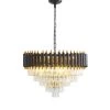 8-Light Modern Black and Gold Crystal Chandelier Round 5 Tier Crystal Chandeliers Hanging Ceiling Light by Magic Home 2 8-Light Modern Black and Gold Crystal Chandelier Round 5 Tier Crystal Chandeliers Hanging Ceiling Light by Magic Home -Spitzer Sales Store black and gold magic home chandeliers mh lch 22014 64 1000