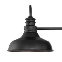 30 in. 3 Light Black Industrial Bathroom Vanity Light by Cordelia Lighting -Spitzer Sales Store black cordelia lighting vanity lighting 2629 05 a0 1000