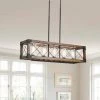 5-Light Black Color Candle Kitchen Island Linear Chandelier With Iron Shade by Magic Home 1 5-Light Black Color Candle Kitchen Island Linear Chandelier With Iron Shade by Magic Home -Spitzer Sales Store black magic home chandeliers mh cy dd 385 l 64 1000