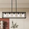 5-Light Black Antique Painted Vintage Chandelier Light Fixture with Glass Shades by Magic Home -Spitzer Sales Store black magic home chandeliers mh y 020238 64 1000