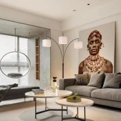 75 in. 3-Light Black Tree Floor Lamp by Spitzer 12 75 in. 3-Light Black Tree Floor Lamp by Spitzer -Spitzer Sales Store black spitzer floor lamps 409708 4f 1000