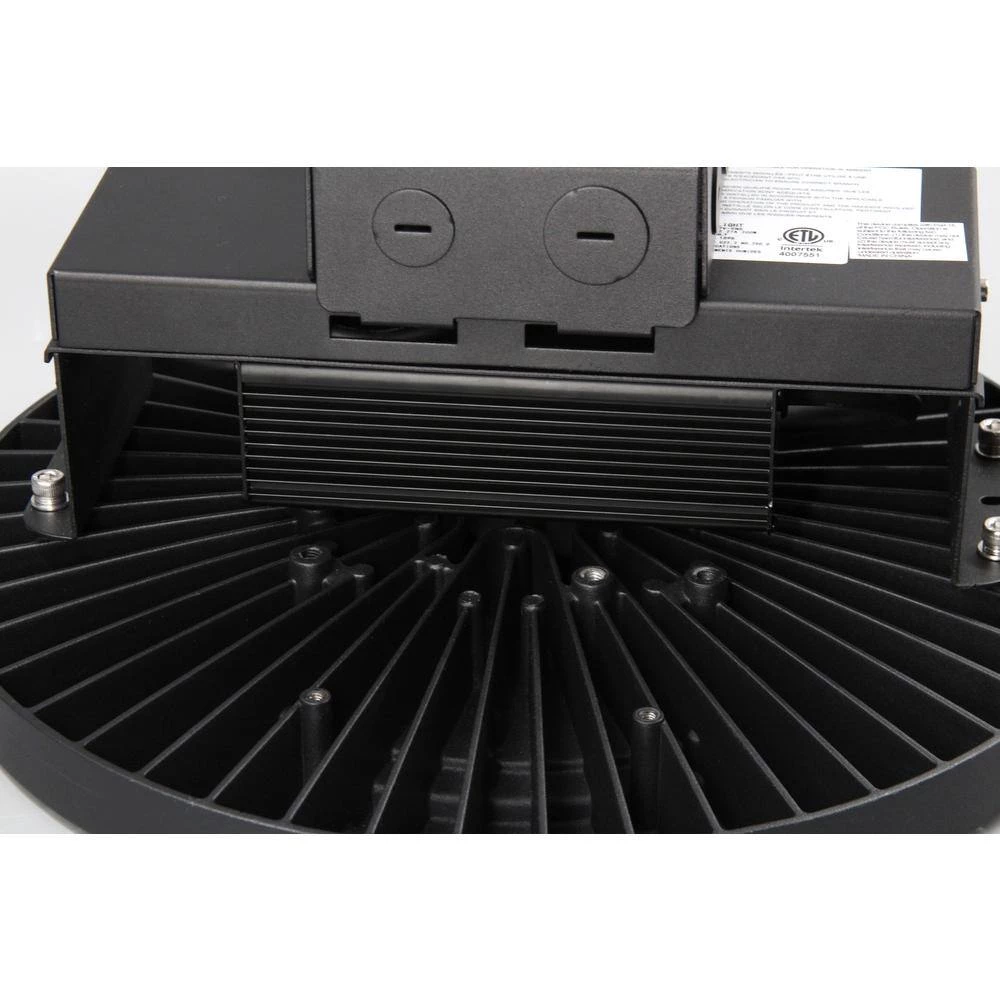 1 ft. 400-Watt Equivalent Integrated LED Black UFO High Bay Light by Spitzer 4 1 ft. 400-Watt Equivalent Integrated LED Black UFO High Bay Light by Spitzer - Image 2