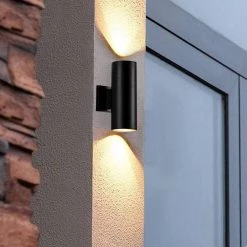 11 in. H Black LED Outdo or Wall Sconce by Spitzer -Spitzer Sales Store black spitzer outdoor sconces 104802 1f 1000