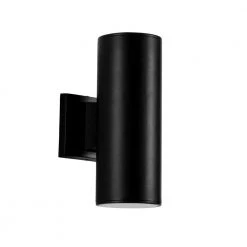 11 in. H Black LED Outdo or Wall Sconce by Spitzer