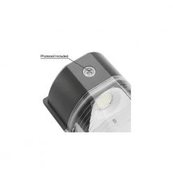26-Watt Equivalent 2600 Lumens Integrated LED Black Wall Pack Outdoor Light, 4000K by Spitzer -Spitzer Sales Store black spitzer wall pack lights 100205 44 1000