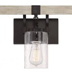 24.5 in. 3-Light Bronze Vanity Light with Clear Seedy Glass Shades by Cordelia Lighting 15 24.5 in. 3-Light Bronze Vanity Light with Clear Seedy Glass Shades by Cordelia Lighting -Spitzer Sales Store bronze cordelia lighting vanity lighting 2633 330 40 1000