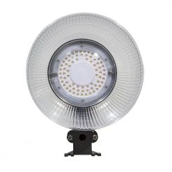 42-Watt Bronze Barn Light 4680 Lumens Outdoor Integrated LED Dusk to Dawn Security Area Light by Spitzer -Spitzer Sales Store bronze spitzer parking lot lights 104005 44 1000