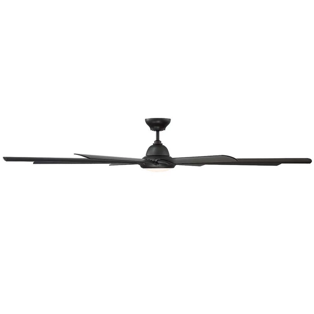 Hydra 96 in. LED Indoor/Outdoor Bronze 8-Blade Smart Ceiling Fan with 3000K Light Kit and Wall Control by Modern Forms 6 Hydra 96 in. LED Indoor/Outdoor Bronze 8-Blade Smart Ceiling Fan with 3000K Light Kit and Wall Control by Modern Forms - Image 4