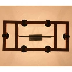 6-Light Kitchen Brown Rectangle Wood Accents Island Chandelier with Glass Shade by Magic Home 21 6-Light Kitchen Brown Rectangle Wood Accents Island Chandelier with Glass Shade by Magic Home -Spitzer Sales Store brown magic home chandeliers mh y 020232 fa 1000