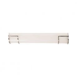 Cloud 24 in. 1-Light Brushed Nickel Integrated LED Bath Vanity Light by Cordelia Lighting