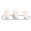 Bell Style 22 in. 3-Light Brushed Nickel Vanity Light with Opal Glass Shades by Cordelia Lighting 2 Bell Style 22 in. 3-Light Brushed Nickel Vanity Light with Opal Glass Shades by Cordelia Lighting -Spitzer Sales Store brushed nickel cordelia lighting vanity lighting 2621 35 64 1000