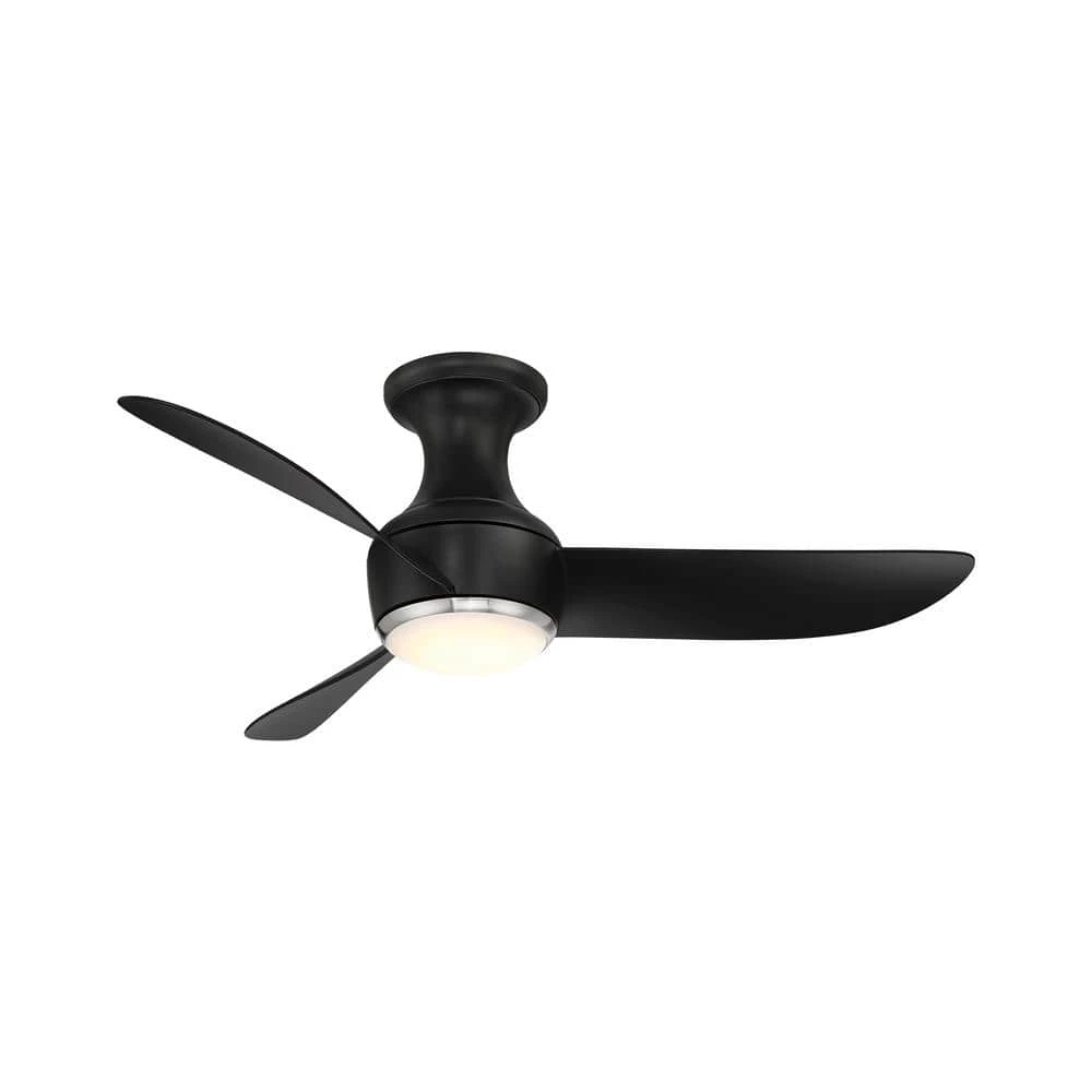 Renegade 52 in. Integrated LED Indoor and Outdoor 8-Blade Smart Brushed Nickel Black Ceiling Fan with Remote 3000k by Modern Forms 3 Renegade 52 in. Integrated LED Indoor and Outdoor 8-Blade Smart Brushed Nickel Black Ceiling Fan with Remote 3000k by Modern Forms