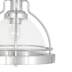 Round 13 in. 1-Light Chrome Semi-Flush Mount by Cordelia Lighting 17 Round 13 in. 1-Light Chrome Semi-Flush Mount by Cordelia Lighting -Spitzer Sales Store chrome cordelia lighting flush mount lights 2619 07 66 1000