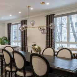 6-Light Sputnik Modern Gold Fixture Branch Linear Chandelier Ceiling Kitchen Island Pendant Light, Gray by Magic Home 15 6-Light Sputnik Modern Gold Fixture Branch Linear Chandelier Ceiling Kitchen Island Pendant Light, Gray by Magic Home -Spitzer Sales Store gold and smoke grey magic home chandeliers mh y 020222 66 1000