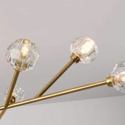 12-Light Contemporary Gold Fixture Branch Crystal Chandeliers Ceiling Pendant Light by Magic Home 16 12-Light Contemporary Gold Fixture Branch Crystal Chandeliers Ceiling Pendant Light by Magic Home -Spitzer Sales Store gold magic home chandeliers mh y 020226 1d 1000