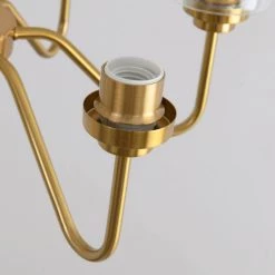 Modern Gold 6-Light Gold Candle Wagon Wheel Chandelier with Glass Shade by Magic Home 20 Modern Gold 6-Light Gold Candle Wagon Wheel Chandelier with Glass Shade by Magic Home -Spitzer Sales Store gold magic home chandeliers mh y 020228g fa 1000