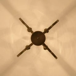 4-Light Unique Gold Geometric Chandelier by Magic Home -Spitzer Sales Store gold magic home chandeliers mh y 020229 4f 1000