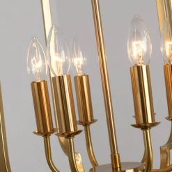 Unique 6-Light Gold Geometric Chandelier by Magic Home 16 Unique 6-Light Gold Geometric Chandelier by Magic Home -Spitzer Sales Store gold magic home chandeliers mh y 020230 fa 1000