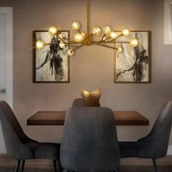 15-Light Contemporary Gold Fixture Branch Crystal Chandeliers Ceiling Light by Magic Home 21 15-Light Contemporary Gold Fixture Branch Crystal Chandeliers Ceiling Light by Magic Home -Spitzer Sales Store gold magic home chandeliers mh y 020240 31 1000