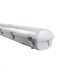 4 ft.120-Watt Equivalent Integrated LED Vap or Grey Strip Light Fixture by Spitzer -Spitzer Sales Store grey spitzer strip light fixtures 203801 4f 1000