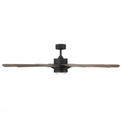 Wyndmill 65 in. 12-Blade Smart Matte Black Barn Wood Ceiling Fan 3000K Integrated LED and Remote Control by Modern Forms -Spitzer Sales Store matte black barn wood modern forms ceiling fans with lights fr w2201 65l mb bw 4f 1000
