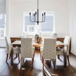 5-Light Matte Black Chandelier by Cordelia Lighting -Spitzer Sales Store matte black cordelia lighting chandeliers 3684 43 40 1000