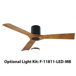 Aviator 1-Light LED 3000K Ceiling Fan Light Kit in Matte Black by Modern Forms 7 Aviator 1-Light LED 3000K Ceiling Fan Light Kit in Matte Black by Modern Forms -Spitzer Sales Store matte black modern forms ceiling fan light kits f 1811 led mb c3 1000