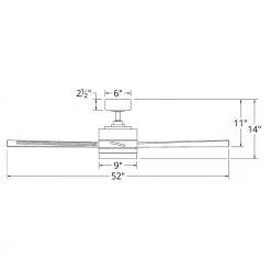 Wynd 52 in. Integrated LED Indoor/Outdoor Matte Black 5-Blade Smart Ceiling Fan with Light Kit and Remote by Modern Forms 13 Wynd 52 in. Integrated LED Indoor/Outdoor Matte Black 5-Blade Smart Ceiling Fan with Light Kit and Remote by Modern Forms -Spitzer Sales Store matte black modern forms ceiling fans with lights fr w1801 52l mb 66 1000