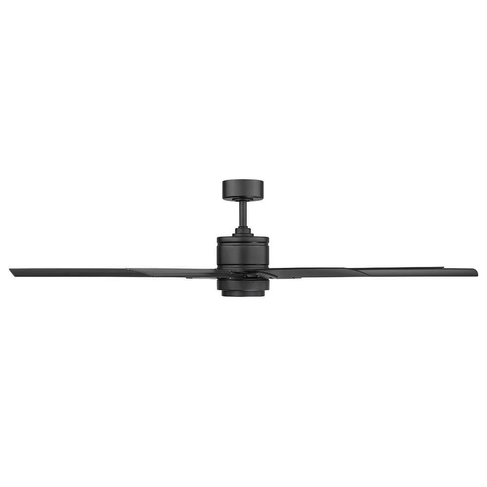 Renegade 66 in. Integrated LED Indoor/Outdoor Matte Black 8-Blade Smart Ceiling Fan with Light Kit and Remote by Modern Forms 8 Renegade 66 in. Integrated LED Indoor/Outdoor Matte Black 8-Blade Smart Ceiling Fan with Light Kit and Remote by Modern Forms - Image 6