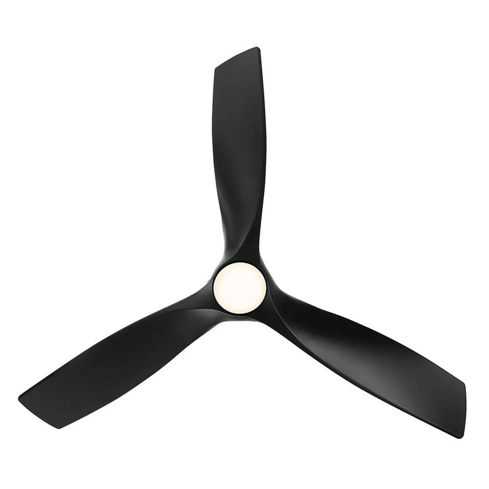 Zephyr 62 in. Indoor/Outdoor Matte Black 3-Blade Smart Ceiling Fan with LED Light Kit and Remote Control by Modern Forms 8 Zephyr 62 in. Indoor/Outdoor Matte Black 3-Blade Smart Ceiling Fan with LED Light Kit and Remote Control by Modern Forms - Image 6