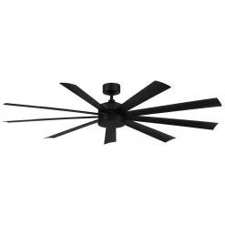 Wynd XL 72 in. 3000K Integrated LED Indoor/Outdoor Matte Black Smart Ceiling Fan with Light Kit and Remote by Modern Forms 14 Wynd XL 72 in. 3000K Integrated LED Indoor/Outdoor Matte Black Smart Ceiling Fan with Light Kit and Remote by Modern Forms -Spitzer Sales Store matte black modern forms ceiling fans with lights fr w2101 72l mb 1f 1000