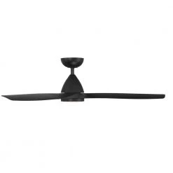 Skylark 54 in.3-Blade Smart Matte Black Ceiling Fan 3000K Integrated LED and Remote Control by Modern Forms -Spitzer Sales Store matte black modern forms ceiling fans with lights fr w2202 54l mb 4f 1000