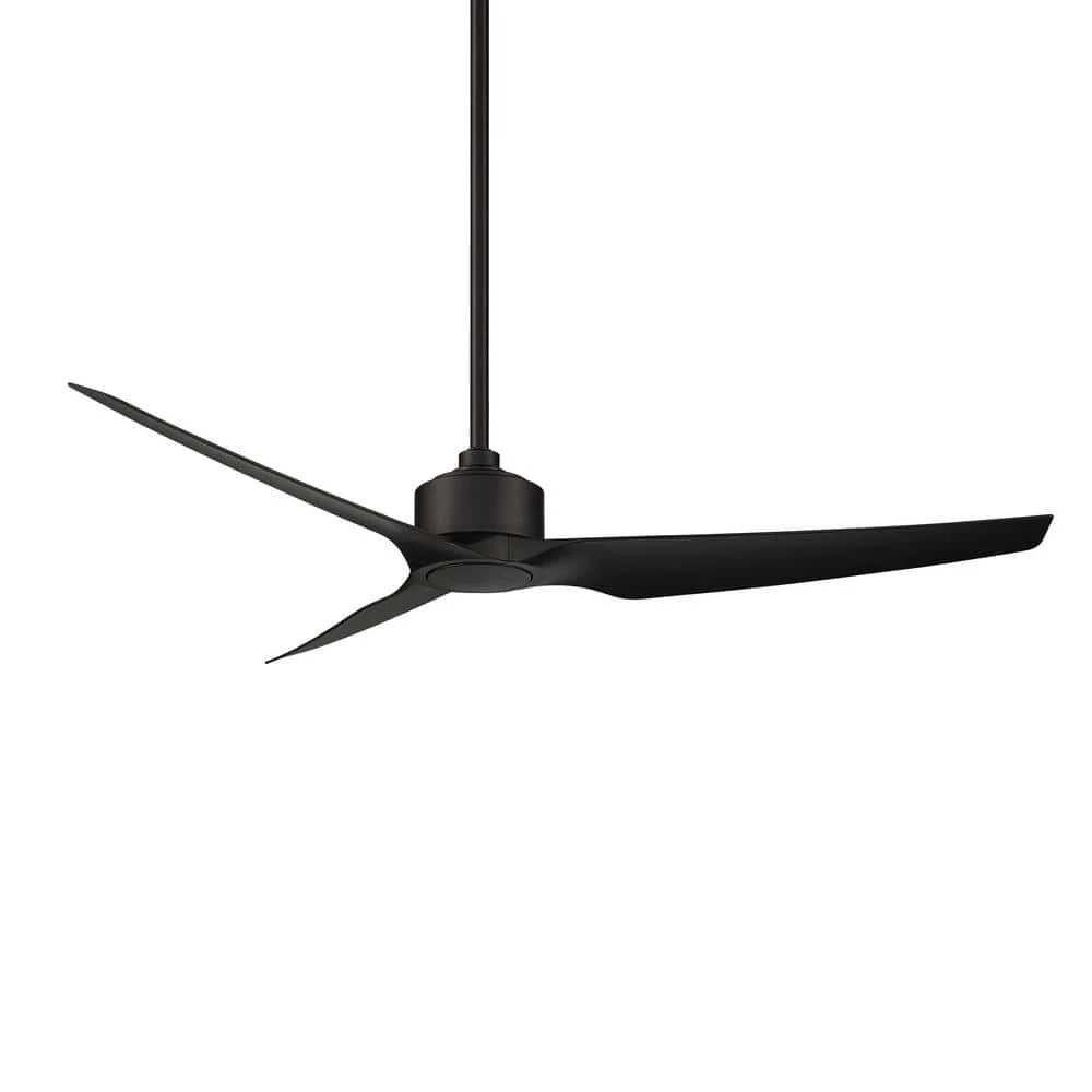 Stella 60 in. Indoor and Outdoor 3-Blade Smart Matte Black Ceiling Fan with Remote Control by Modern Forms 3 Stella 60 in. Indoor and Outdoor 3-Blade Smart Matte Black Ceiling Fan with Remote Control by Modern Forms