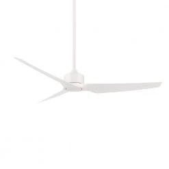 Stella 60 in. Indoor and Outdoor 3-Blade Smart Matte White Ceiling Fan with Remote Control by Modern Forms