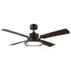 Nautilus 56 in. LED Indoor/Outdoor Oil Rubbed Bronze 4-Blade Smart Ceiling Fan with 3000K Light Kit and Wall Control by Modern Forms 1 Nautilus 56 in. LED Indoor/Outdoor Oil Rubbed Bronze 4-Blade Smart Ceiling Fan with 3000K Light Kit and Wall Control by Modern Forms -Spitzer Sales Store oil rubbed bronze w 3000k led modern forms ceiling fans with lights fr w181856lobdw 64 1000