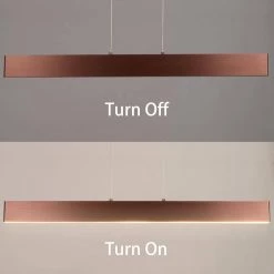 15-Watt Integrated LED 39.7 in. D Rose Gold Pendant with Hardware Shade by Magic Home -Spitzer Sales Store rose gold magic home chandeliers 637 6826 1p b 1f 1000