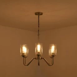 5-Light Silver Sputnik Sphere Chandelier with Shade by Magic Home 21 5-Light Silver Sputnik Sphere Chandelier with Shade by Magic Home -Spitzer Sales Store silver magic home chandeliers mh y 020228 fa 1000