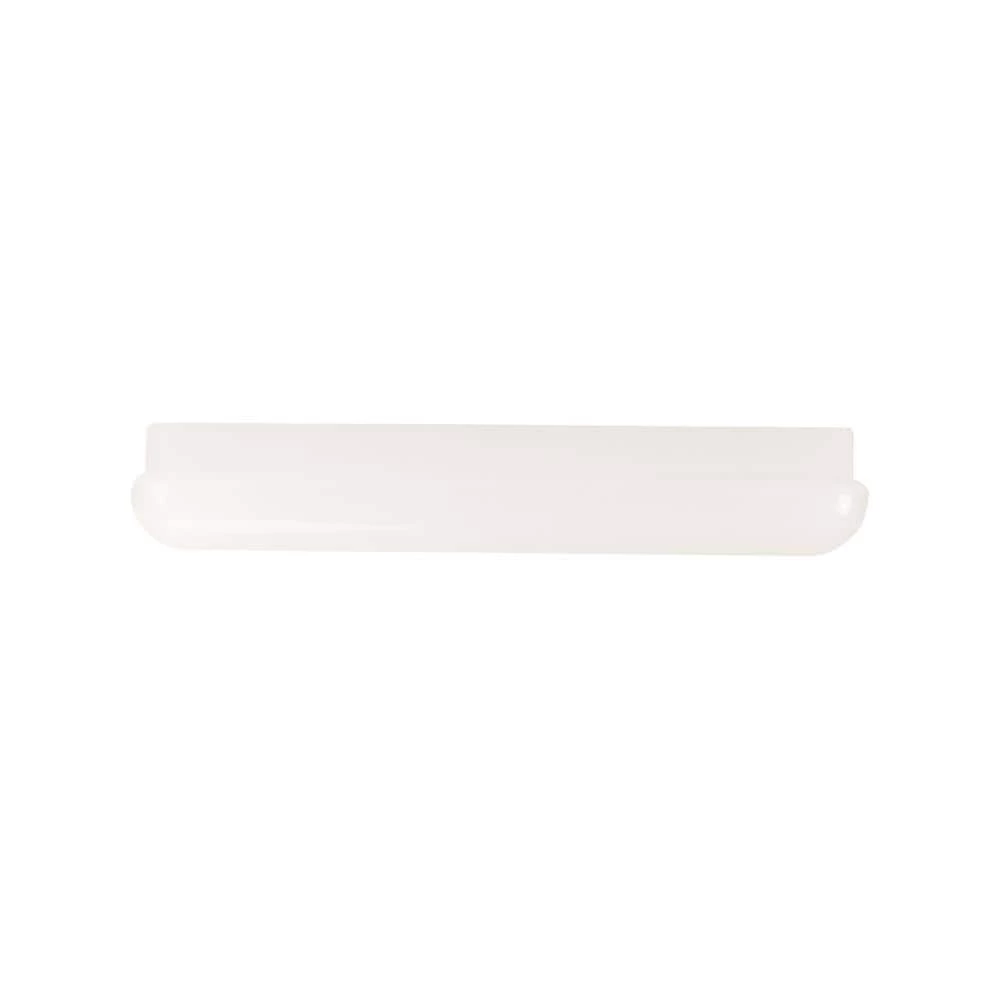 Cloud 24 in. 1-Light White Integrated LED Linear Puff Semi-Flush Mount by Cordelia Lighting 3 Cloud 24 in. 1-Light White Integrated LED Linear Puff Semi-Flush Mount by Cordelia Lighting