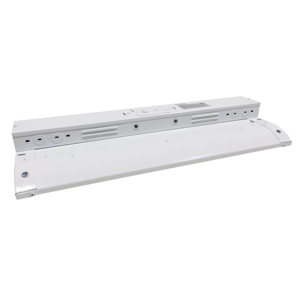 1.05 ft. 300-Watt Equivalent Integrated LED White Linear High Bay Light by Spitzer 2 1.05 ft. 300-Watt Equivalent Integrated LED White Linear High Bay Light by Spitzer